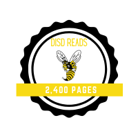 2400 pages Badge